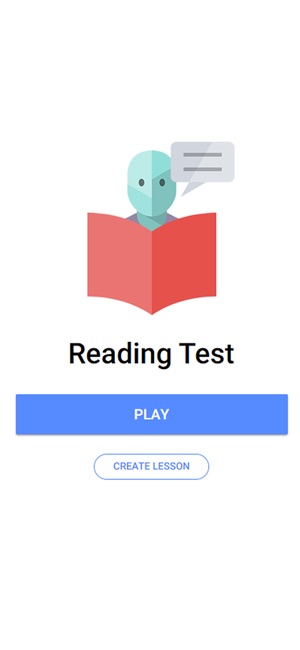 Reading Buddy: Voice control