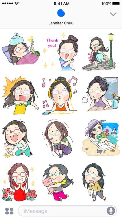 Moonsia Daily Life Stickers