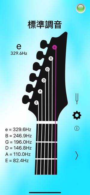 電子吉他調音器 - Guitar Tuner Lite(圖1)-速報App