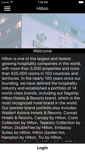 Hilton Service App