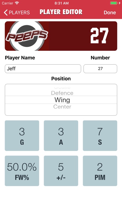 Goaliath Hockey Stats Tracker screenshot-4