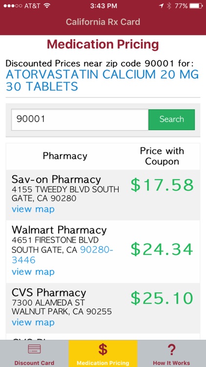 California Rx Card