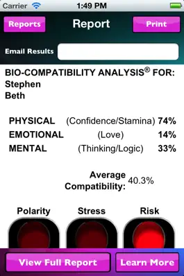 Game screenshot Bio-Compatibility Analysis® apk