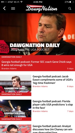 DawgNation - Georgia Bulldogs(圖2)-速報App