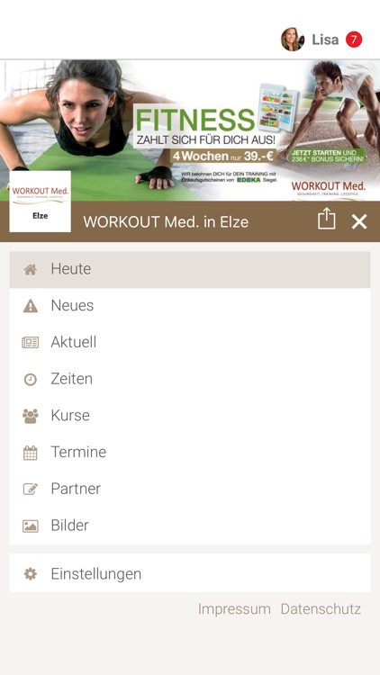 WORKOUT Med. in Elze