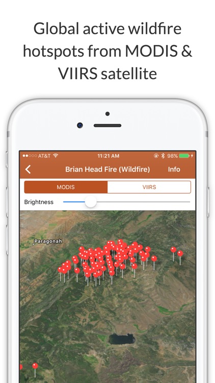 Wildfire Info - GeoMAC, InciWeb, CAL FIRE, VIIRS