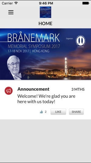 Branemark Memorial Symposium(圖1)-速報App