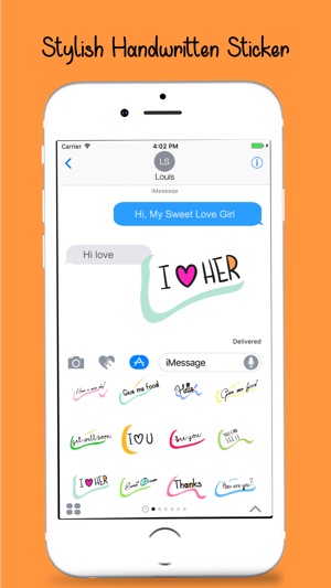 Handwritten Message Stickers Pack(圖4)-速報App