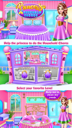 Princess House Hold Chores(圖1)-速報App