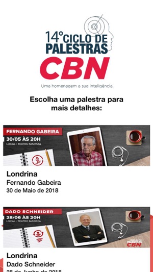 Ciclo de Palestras CBN(圖4)-速報App