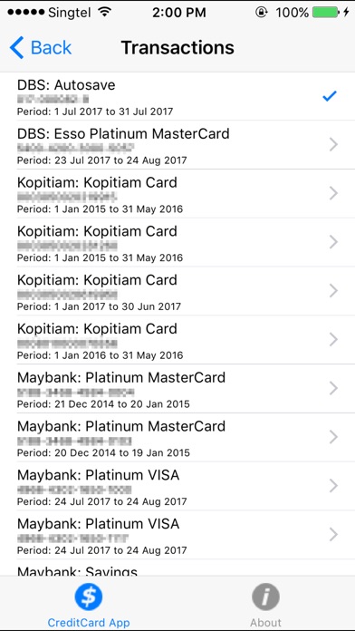Credit Card Pro screenshot 2