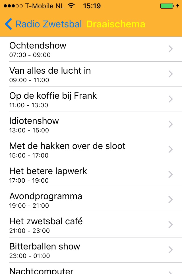 Radio Zwetsbal screenshot 3