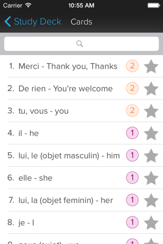 Vocabulaire Anglais screenshot 4