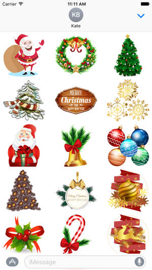 Merry Christmas Stickers!!