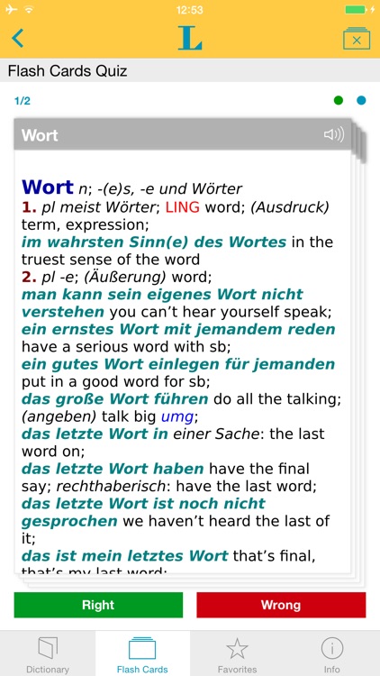 German English XL Dictionary