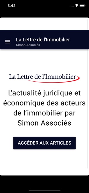 La lettre de l'immobilier