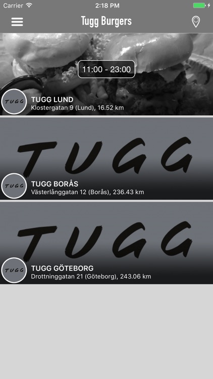 Tugg Burgers