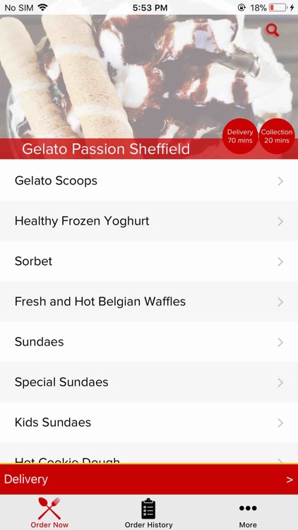 Gelato Passion Sheffield