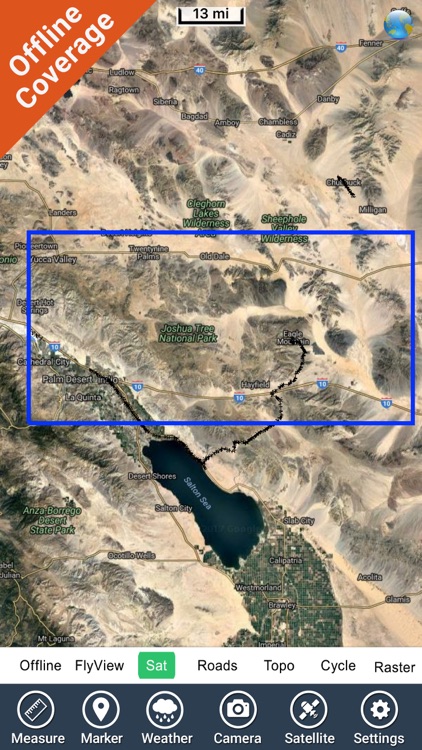 Joshua Tree National Park - GPS Map Navigator screenshot-4