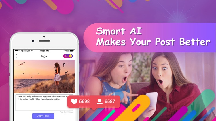Likes AI Tags for 1000 Views