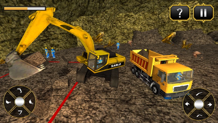 Cave Mine Construction 3D