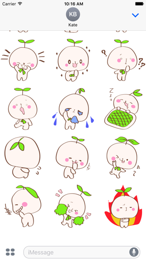 Cute Rabbit Tree Sticker(圖2)-速報App