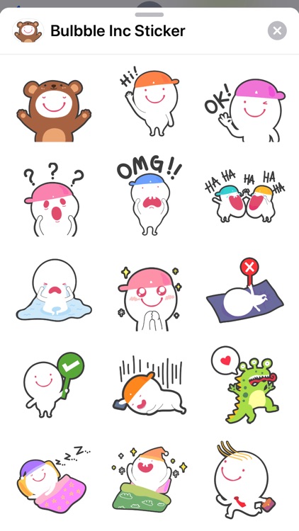 Bulbble Inc. Stickers
