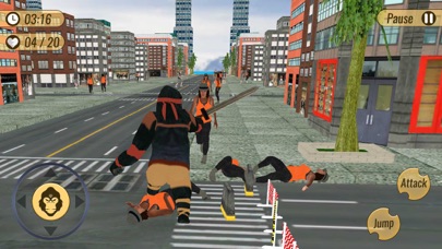 Ape Hero Ninja City Attack screenshot 3