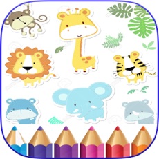 Activities of Cute Animals Coloring - Wilds
