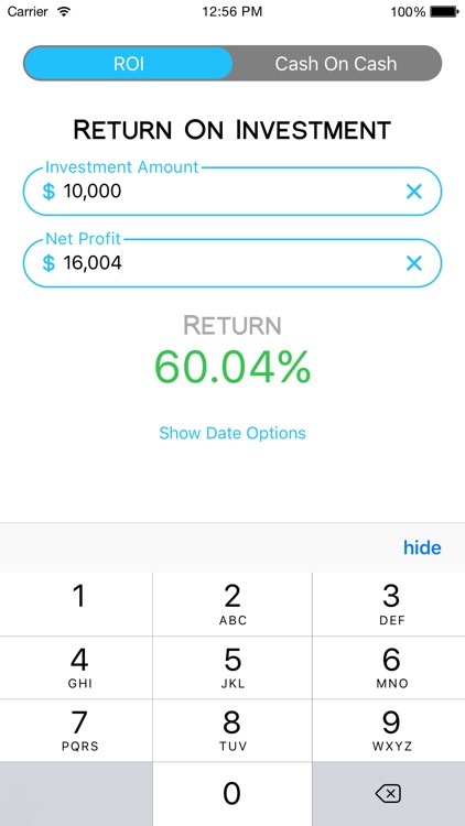 Cash On Calc - Investment Calc