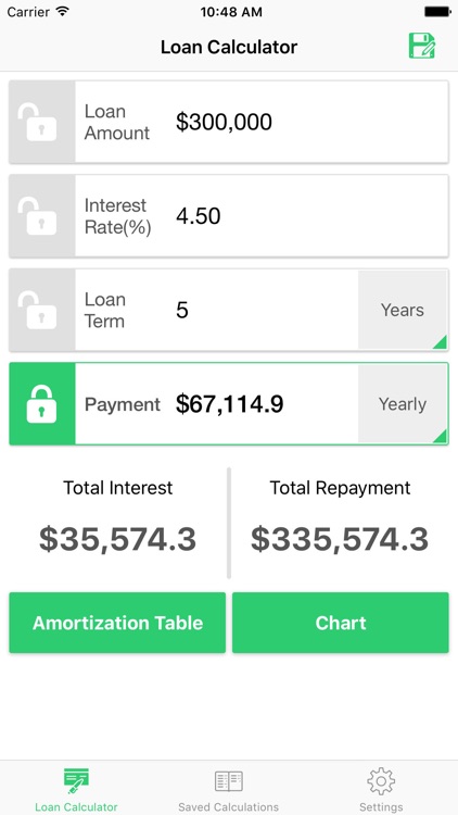 Loan calculator: Installment
