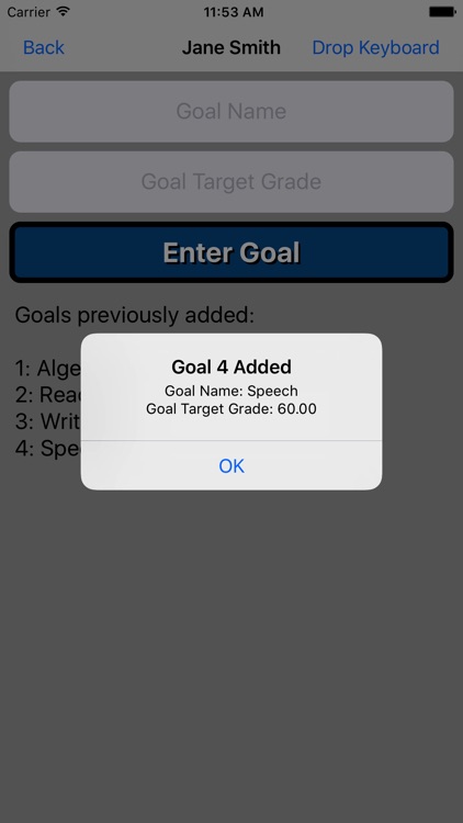 Student Goal Tracker screenshot-3