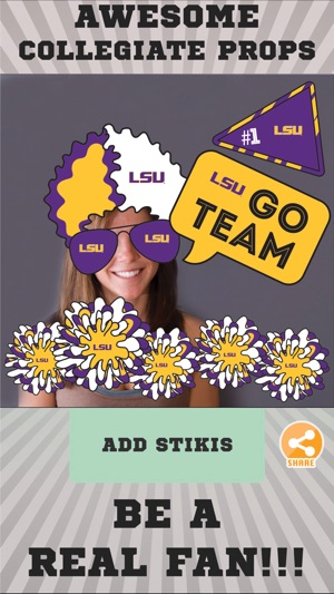 LSU Tigers Selfie Stickers(圖2)-速報App