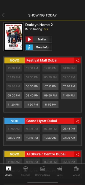 UAE Cinema Showtimes - Lite(圖2)-速報App