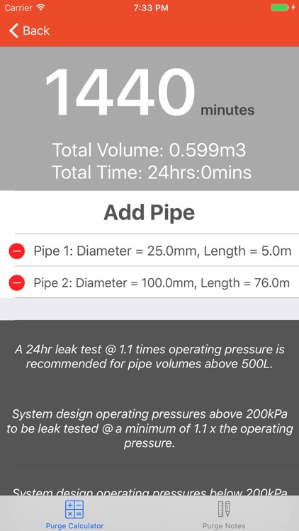 Gas Fitters Calculator screenshot-3