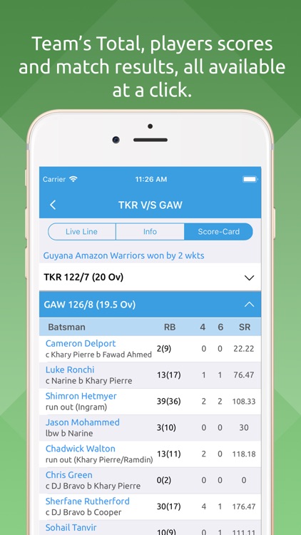 Criczoo - Cricket Score & News screenshot-3