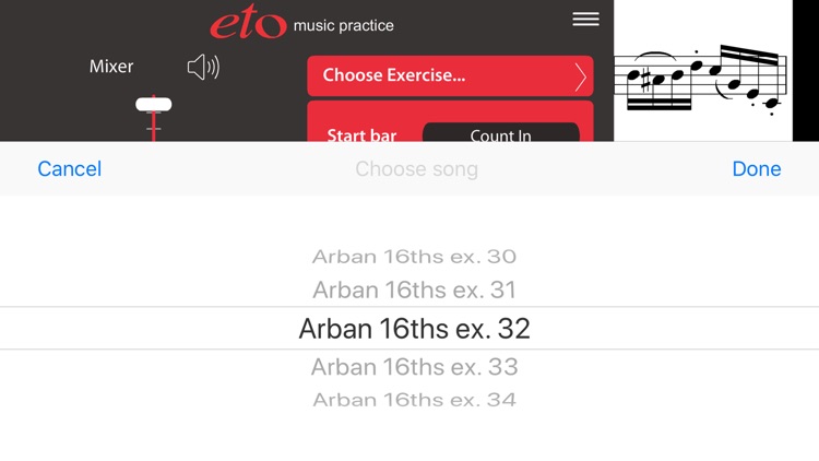 Arban 16ths Exercises 30 - 34