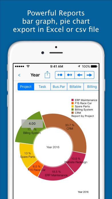 Hours, Time Tracker, Expenseのおすすめ画像5