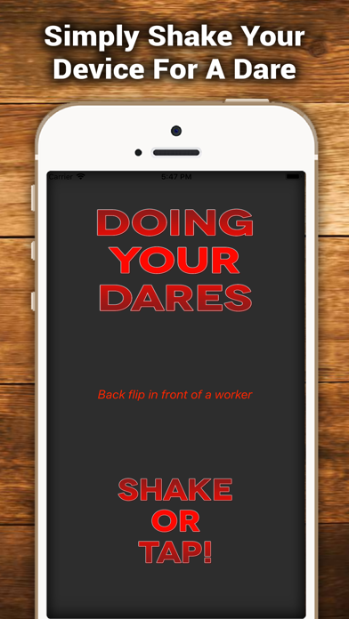 How to cancel & delete Doing Your Dares - Randomizer from iphone & ipad 1