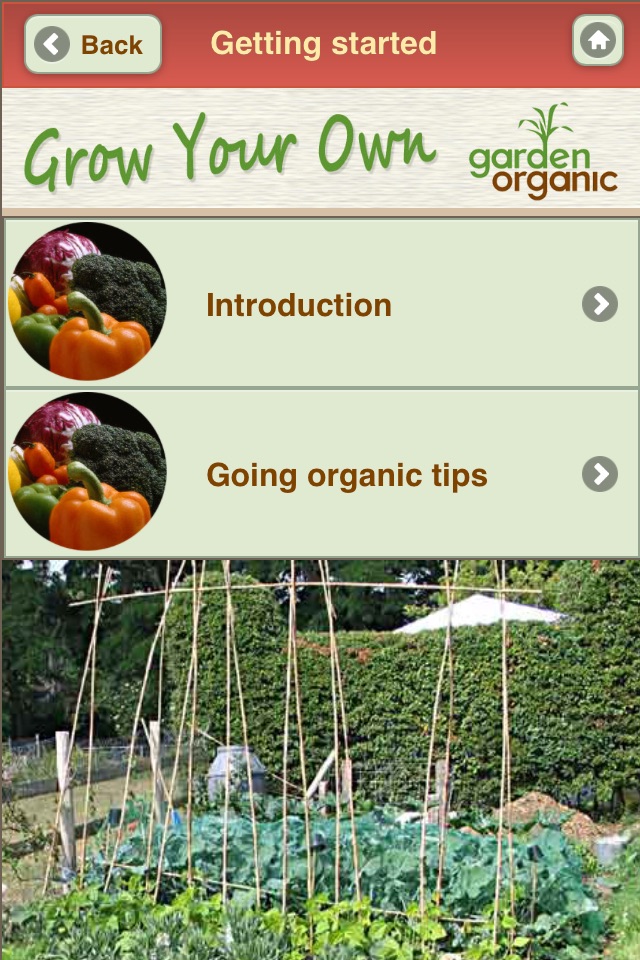 Growing Organic Vegetables screenshot 3