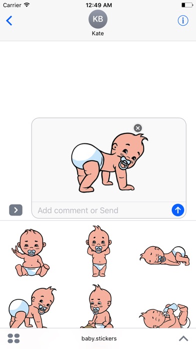 Cool Baby Stickers screenshot 4