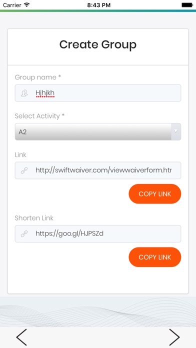 SwiftWaiver Business screenshot 2