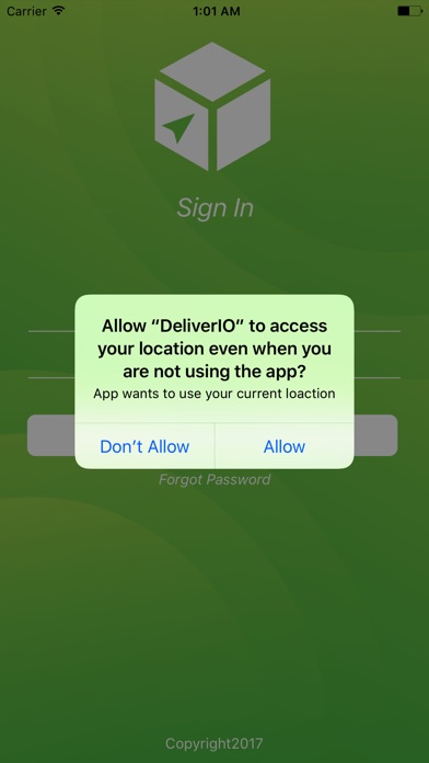 DeliverIO screenshot 2