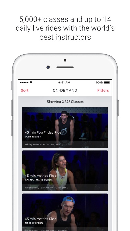 Peloton Cycle Workout Classes