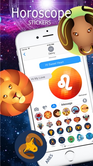 Horoscope Stickers!(圖5)-速報App