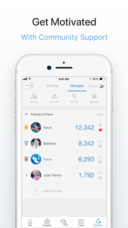 Pacer Pedometer & Step Tracker screenshot-3