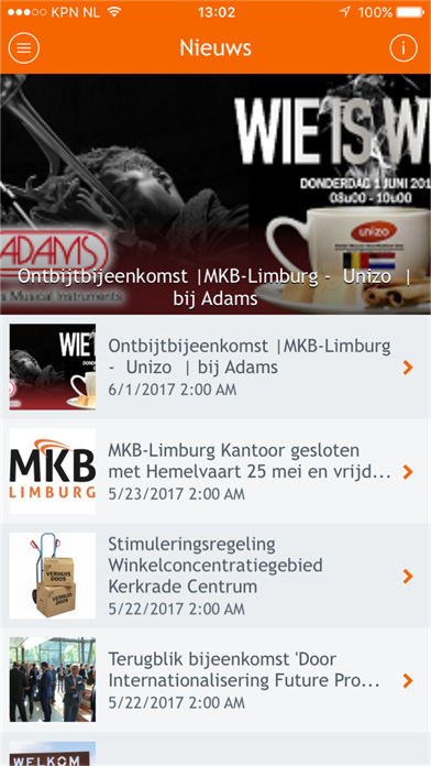 How to cancel & delete MKB-Limburg from iphone & ipad 1