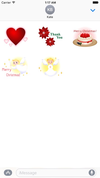 Merry Christmas Stickers Packs