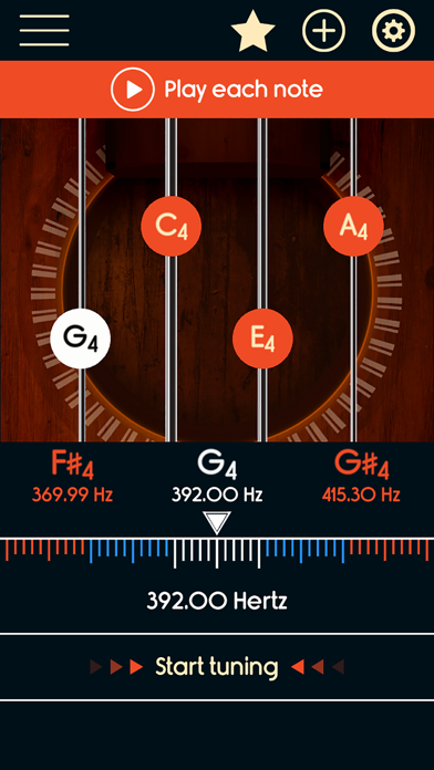 Ukulele Tuner Master screenshot1