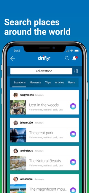 Driftr: Social travel platform(圖4)-速報App